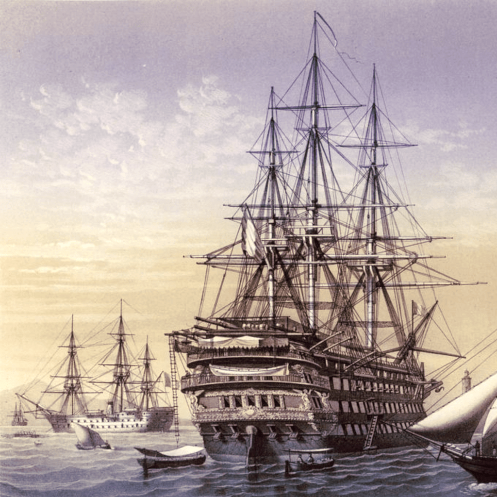 Le Borda en&nbsp;1847